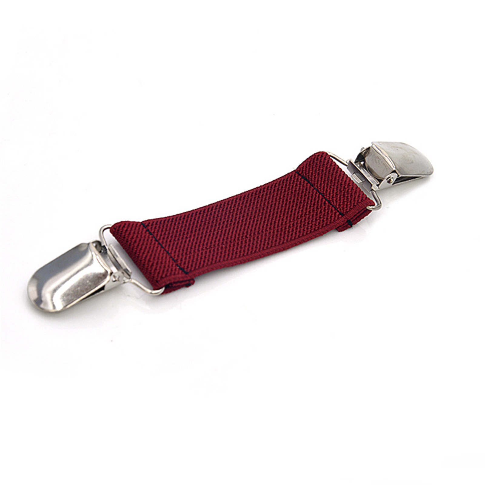 Verstelbare Stretch Taille Riem Platte Gesp Vrouwelijke Mode Kleding Bevestiging Buckle Antislip Bevestiging Knop Kleding Anti-Vallen clips: WR
