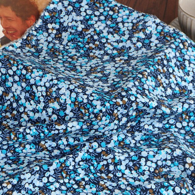 Groene Bladeren Pastorale Stof Gedrukt Bloemen Rok Katoenen Stof Voor Handgemaakte Diy Katoenen Baby Jurk Materiaal: yxbd237