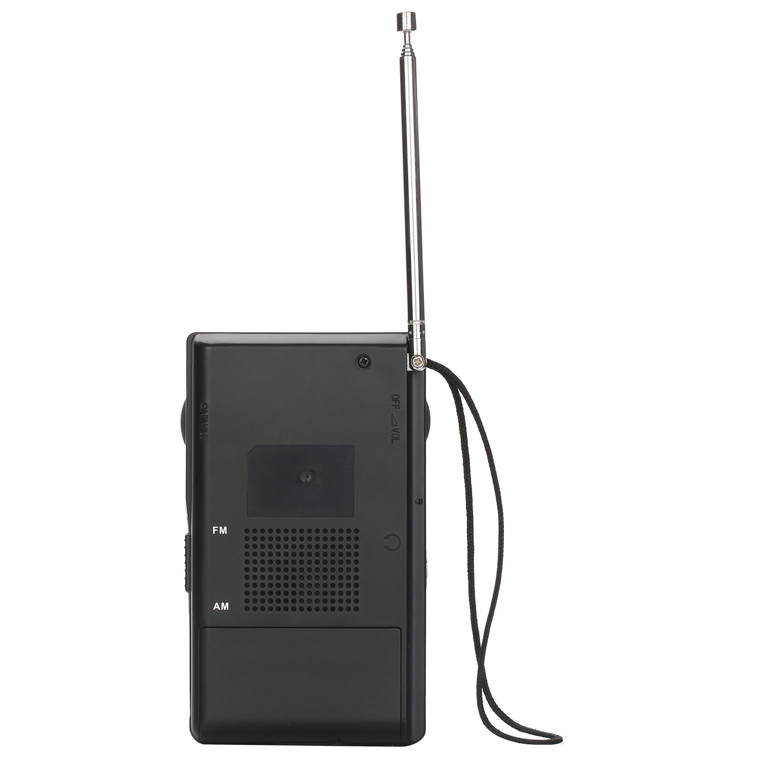 Przenośne mini radio AM / FM dwuzakresowe stereofoniczne radio kieszonkowe odpowiednie do pieszych wędrówek kempingowych z gniazdem słuchawkowym
