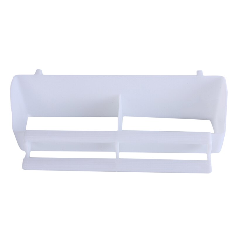 Kunststof vogel duiven kooi voederbak 2 in 1 vogelkooi voer waterbak dubbele voerbak vogel papegaai huisdier volière waterbak rechthoek