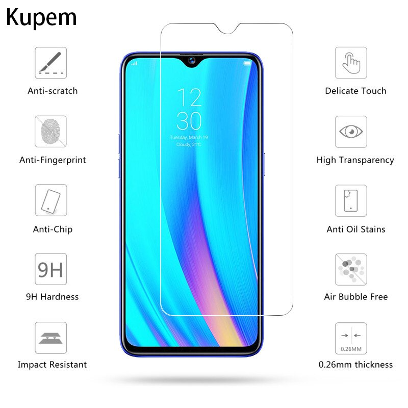 100D szkło hartowane dla OPPO Realme 6 Pro X7 X2 7 szklany ochraniacz ekranu Realme 5 Pro X3 X50 XT X C15 C11 C3 6S 6I folia ochronna