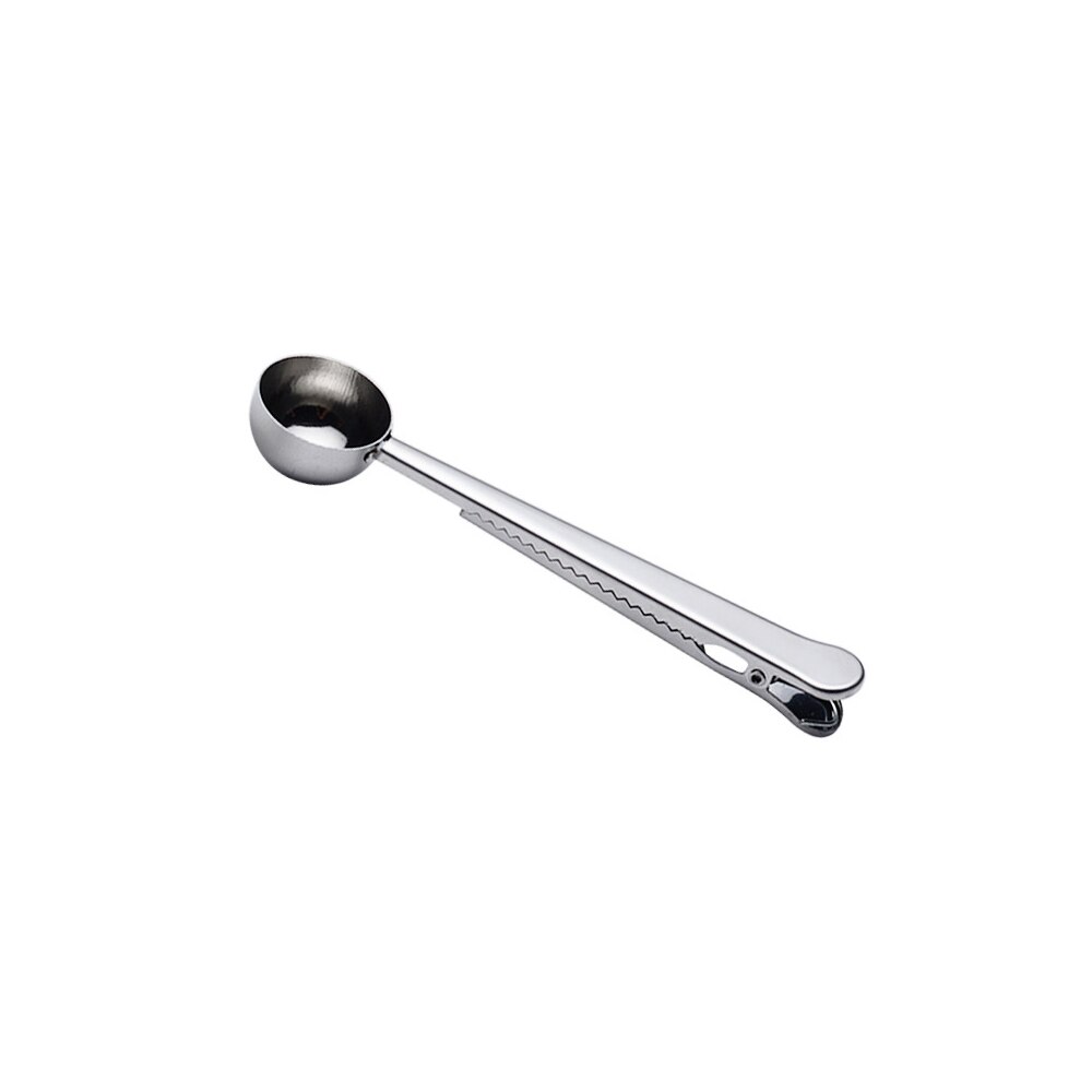 Kaffee Scoop Lange Griff Kaffee Löffel Zucker Pulver Tee Scoop Küche Messlöffel Abdichtung Halten Frische Kaffee Zubehör: 04