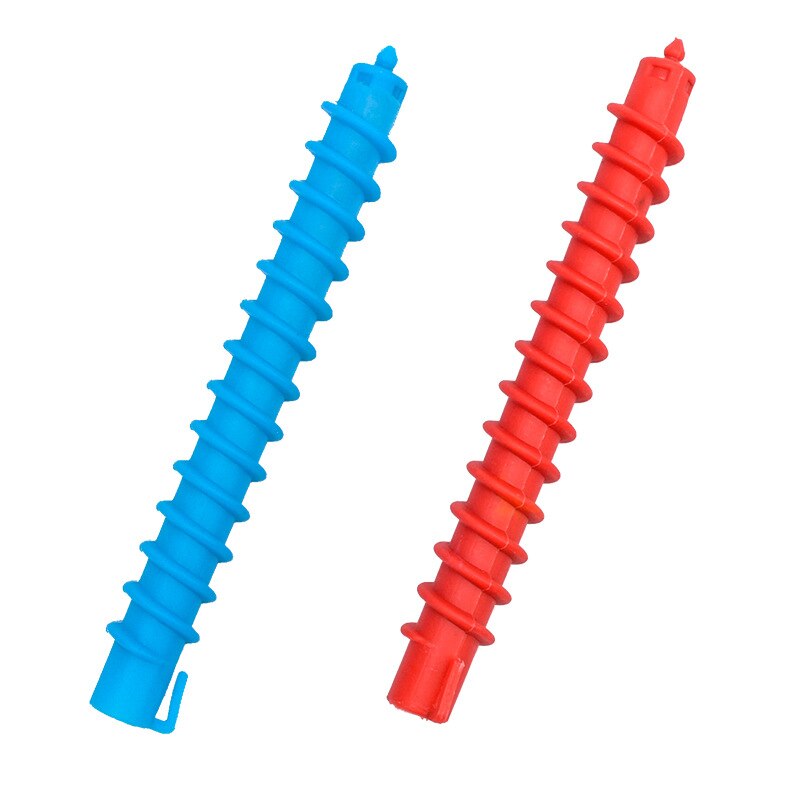 17/26PCS Hair Perm Rods Plastic Long Spiral Hair Perm Rod Hairdressing Styling Curler Rollers Salon Tool