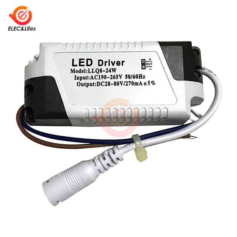 LED Driver AC 110V 220V to DC 24V 8-24W Panel Ceilling Lamp Power Supply Adapter Lighting Transformers