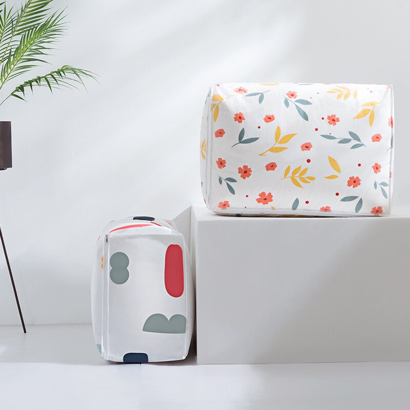 JO LIFE-organizador de almacenamiento de colchas, bolsa para guardar edredones, a prueba de humedad, para equipaje de viaje