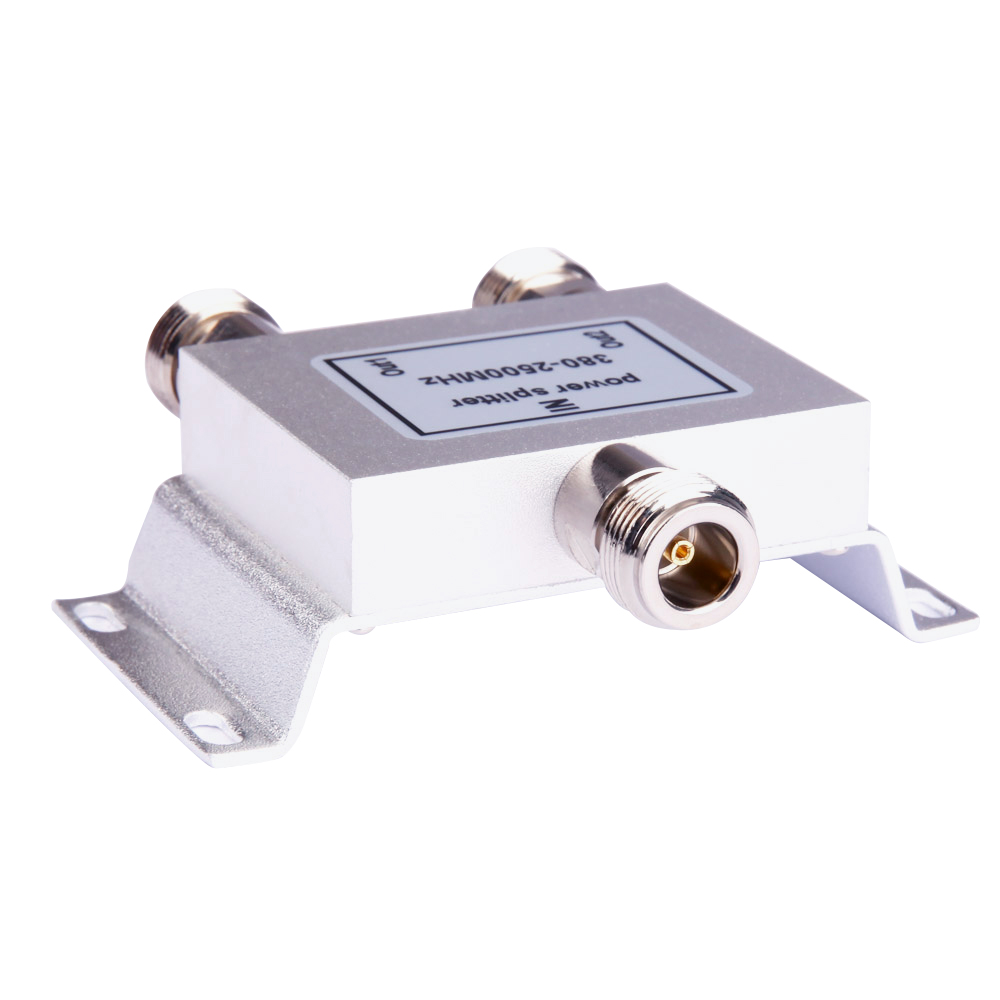 2 Way N 1 In/Aan 2 Power Divider Splitter 380 ~ 2500 MHz voor GSM CDMA 3G signaal Booster, sluit Indoor Antenne buitenantenne