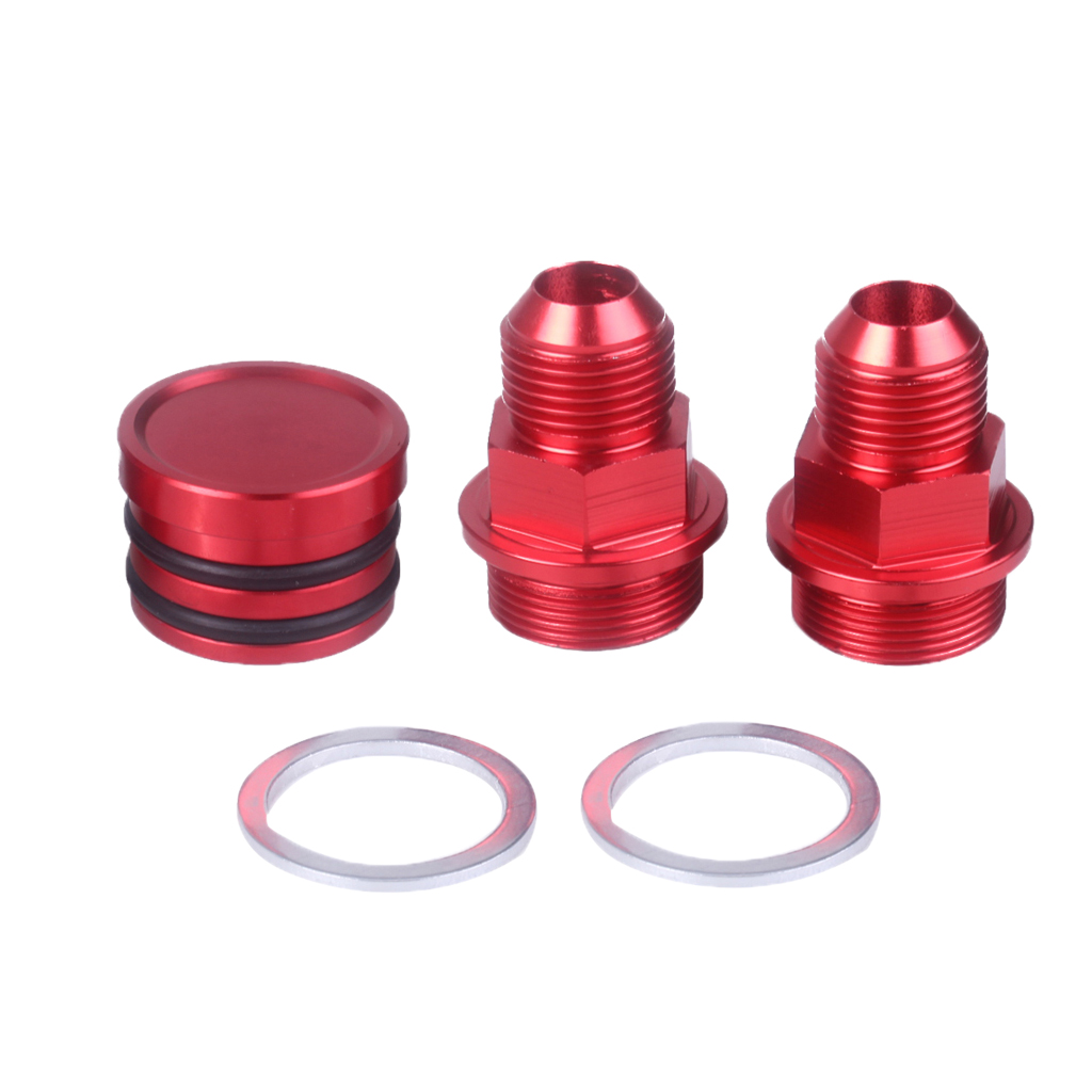 Set Van Blok Air Vent Fittings Met Plug Voor Vele Modellen Van Auto 'S Rood