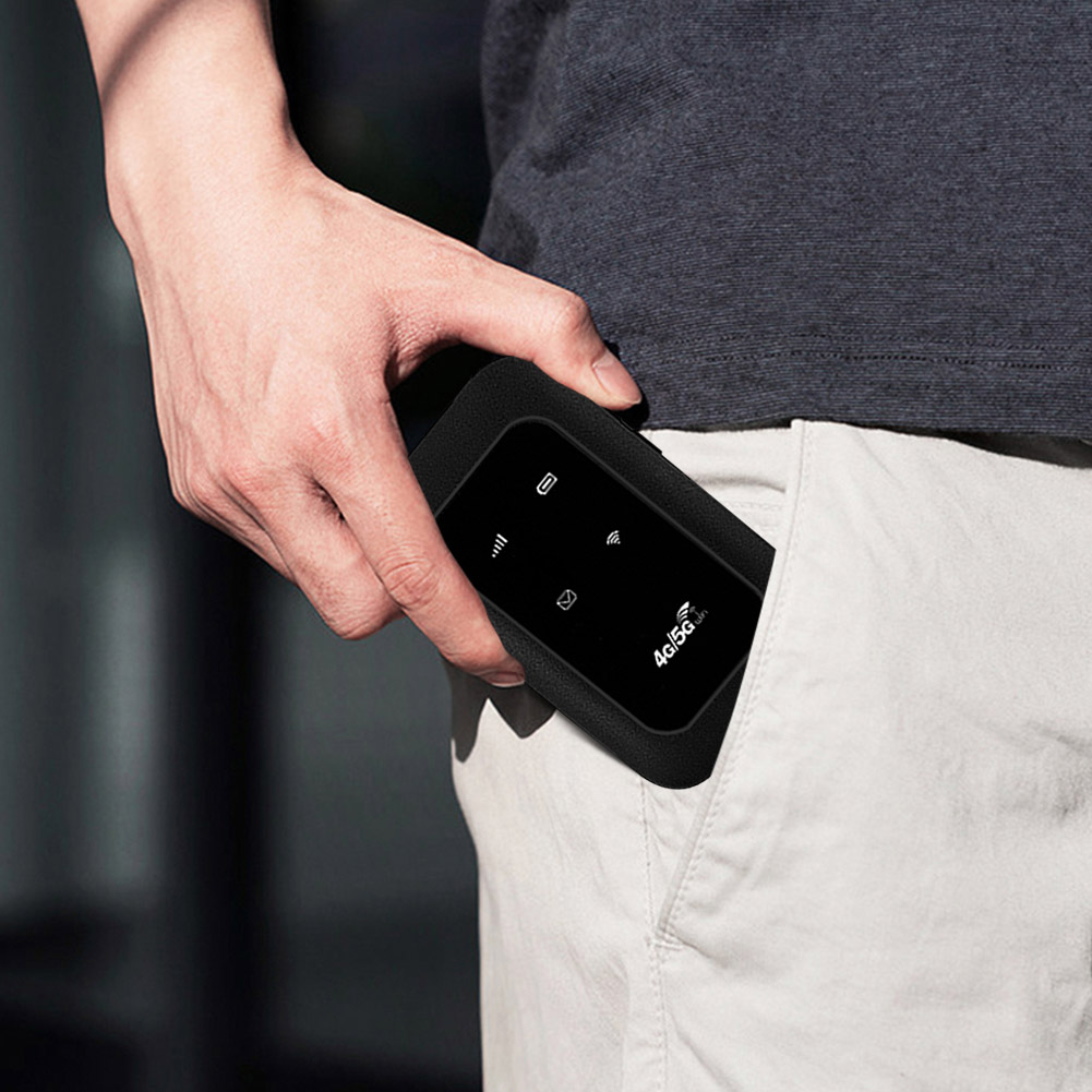 Módem WiFi portátil 4G LTE con ranura para tarjeta SIM, punto de acceso móvil inalámbrico de alta velocidad para RV, viajes, vacaciones, Camping, área remota