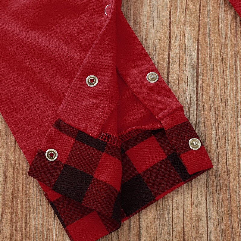 3-18m bebê macacão meu primeiro natal infantil do bebê meninos meninas carta de natal impressão macacão outfits outono roupas para o bebê