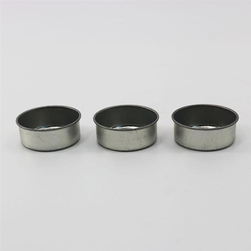 10 Stck Leere Teelicht Kerze Dosen Formen Kosmetische Gläser Sonde Container Für DIY Kerze, Der