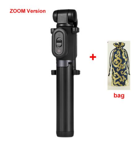 Xiaomi Mijia – trépied et perche à Selfie Mi Zoom, 2022 Original, pliable et extensible, avec télécommande bluetooth, monopode pour iOS et Android, voyage: add bag