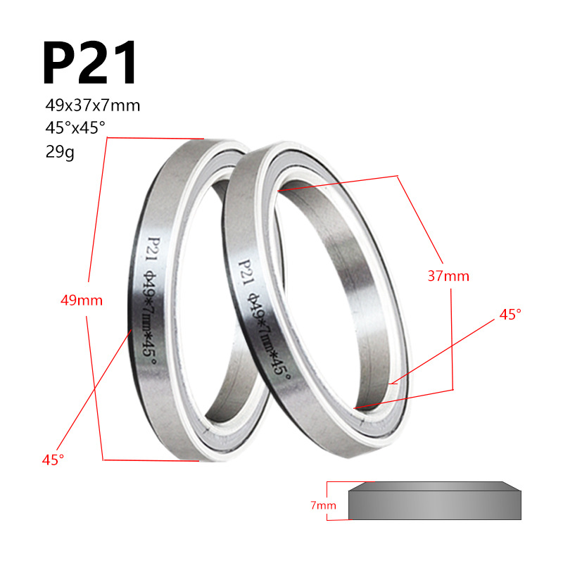 Bicycle Headset Bearings 41/41.8/47/49/51/52mm Mtb Road Mountain Bike Scooter Headset Bearing Repair Parts Cycling Accessories