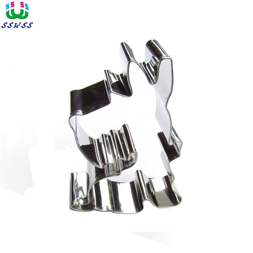 Vurige Draak Cookie Cutter Biscuit Druk Stempel Embosser Sugar Pasteus Cake Diy Bakvorm Restaurant Accesorios Bakken Tools