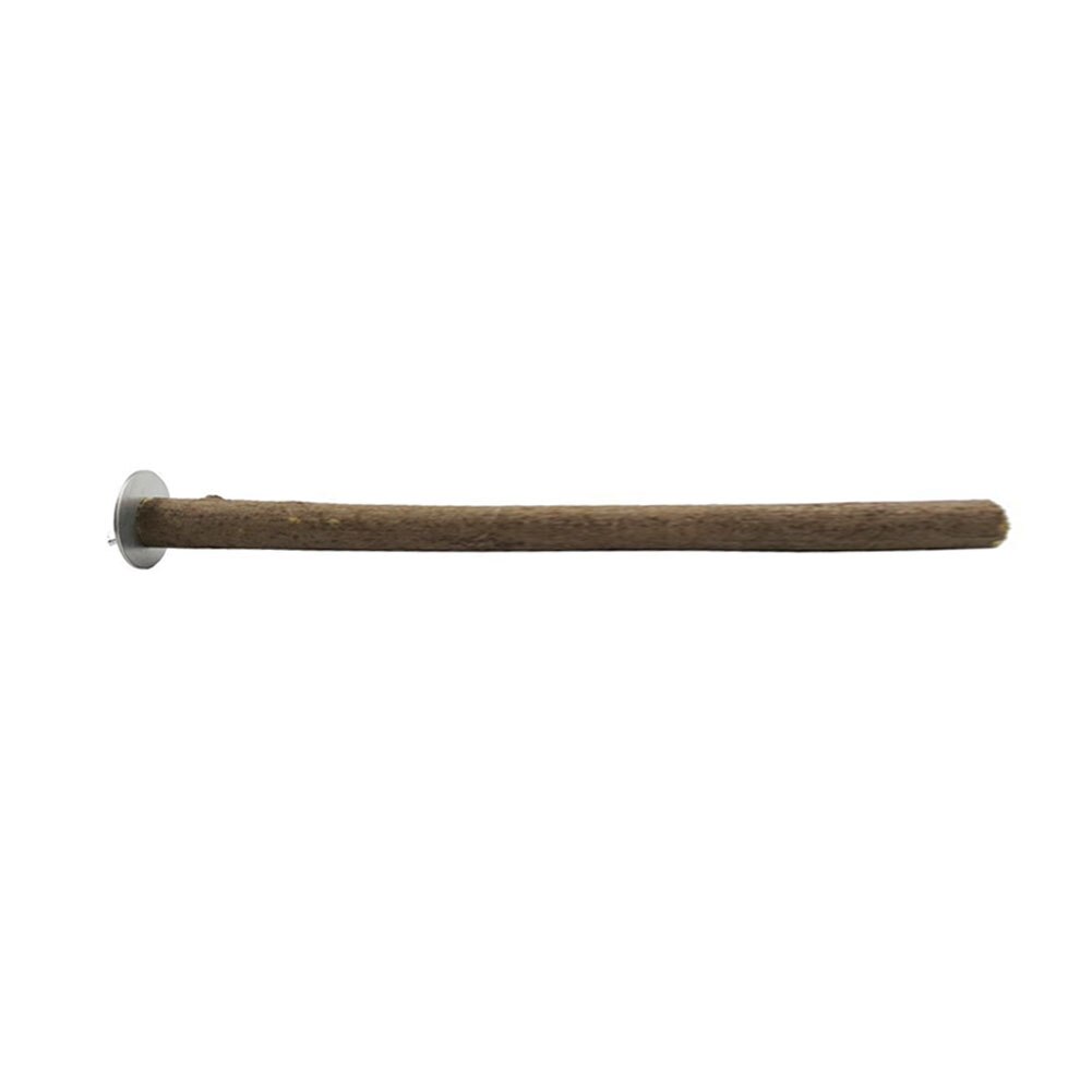 Husdjur papegoja fågelbur trä gren gaffel stativ ställning sittpinnar leksak fåglar stående pinnar: 32cm