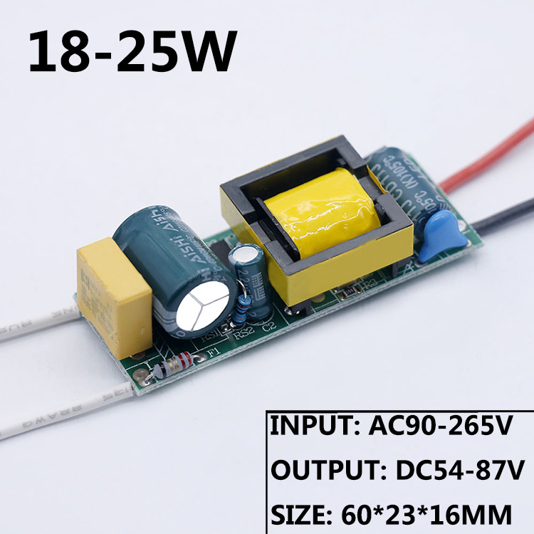 1w 2w 4w 6w 8w 11w led driver 300ma 12w 15w 18w 20w 25w 36w til led strømforsyning enhed belysning transformatorer til led adapter: 18-25w / Output 240-260ma