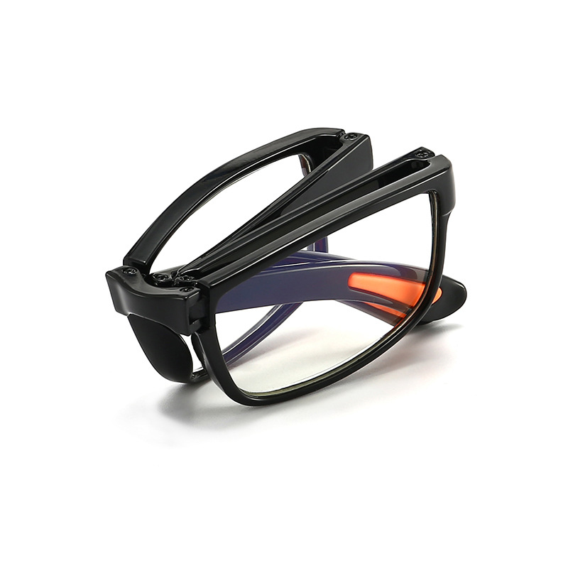 Occhiali da lettura pieghevoli anti blu luce accorto Ingrandisci presbiopia occhiali con custodia diottrie 1.0 1.5 2.0 2.5 3.0 3.5 4.0