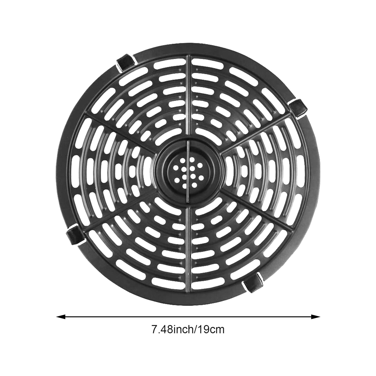 Multi-function Air Fryer Grill Pan Replacement Grill Pan Non-Stick Air Fryer Crisper Pan For Make Fried Potatoes Pizza Chicken