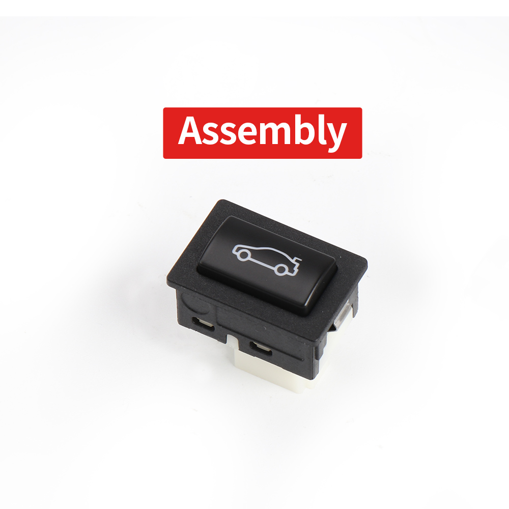 Auto Teufel Teufel abdeckung Kofferraum verriegelung Entriegelung schalter iLuggage Druckknopf für BMW F30 F10 F07 F01 F02 3 5 7 Serie 61319200316: Weiß