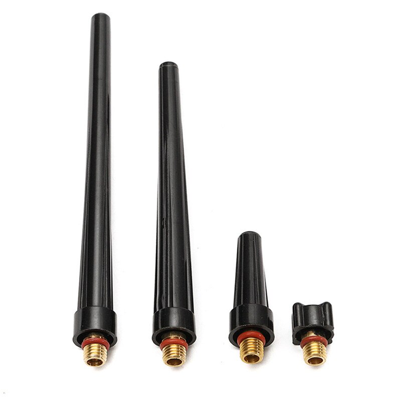 53 stks TIG Lastoorts Lichaam Onderdelen Gas Lens Nozzle Collet Cup Kit Voor WP-9 20 25