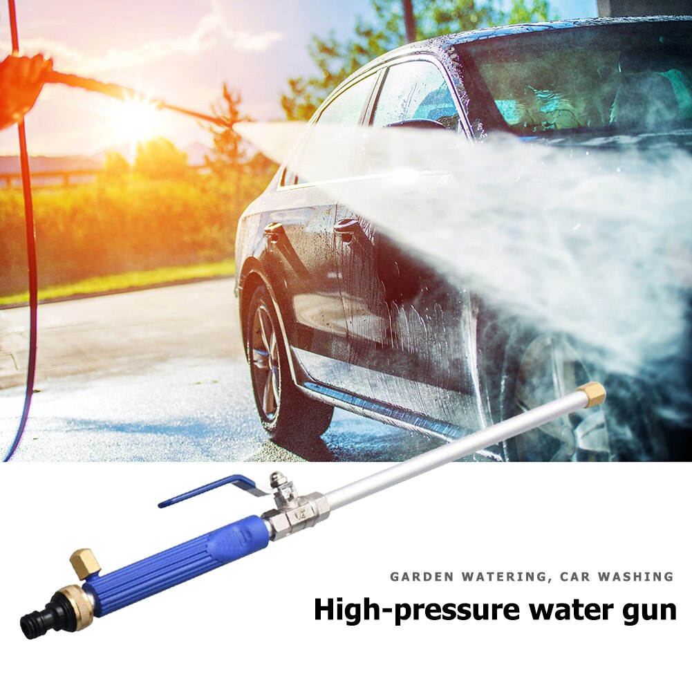 High Pressure Water Gun 46cm Jet Garden Washer Hose Wand Nozzle Sprayer Watering Spray Sprinkler Cleaning Tool