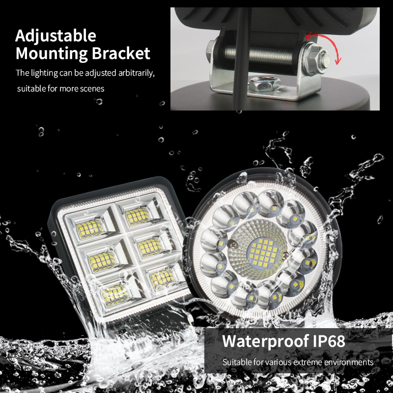 4.5inch 99W Offroad led lightbar Spot Off Road 4x4 LED Bar For Truck SUV Boat ATV Jeep Tractor Headlight 12V 24V driving lights