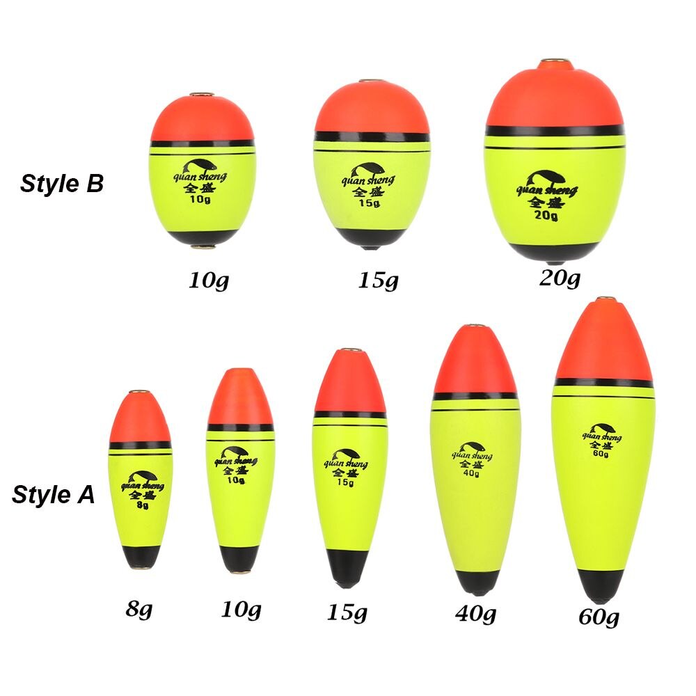 2pcs/lot Fishing Float 5pcs/lot EVA elastic material 40g buoyancy Sea Fish Float Fishing Tackle