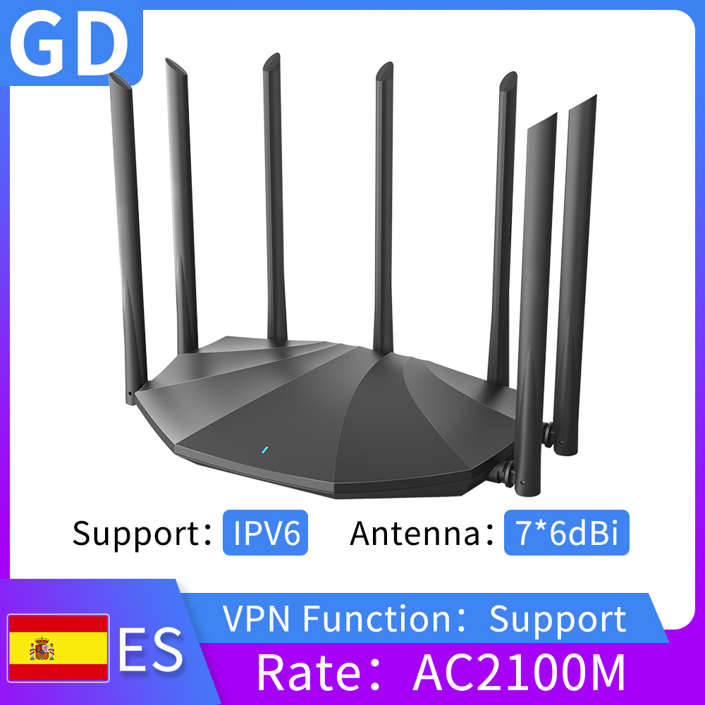 AC23 AC2100 Draadloze Router Gigabit 10/100/1000M Router Wifi Meertalige Taal: General / AC23