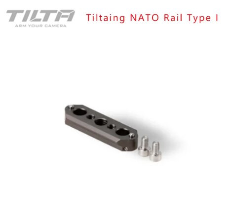 TILTA Left Side NATO Rail to Rosette Adapter Tiltaing NATO Rail Type I for Sony Z CAM a7 Series tilta accessories: NATO Rail Type I