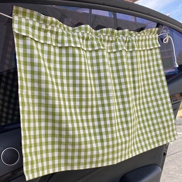 Pare-soleil pour pare-brise de voiture, rideau pare-soleil de voiture, joli pare-soleil de voiture imprimé, pare-soleil de voiture de dessin animé mignon, pour fenêtre arrière: 2