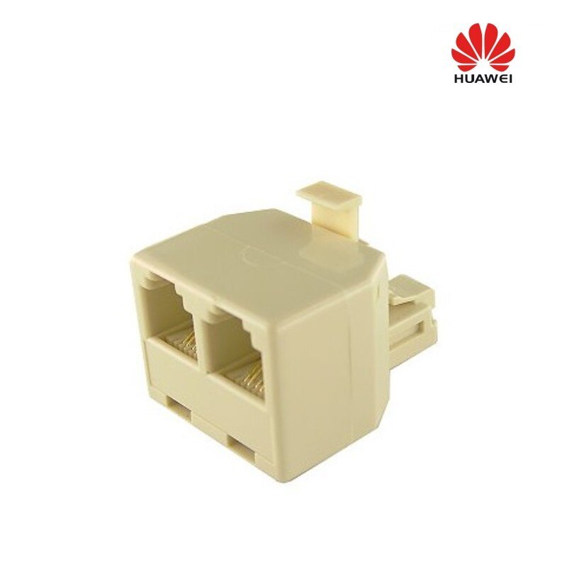 Telefoonlijn splitter , rj11 - 1 mannelijk  to 2 vrouwelijk