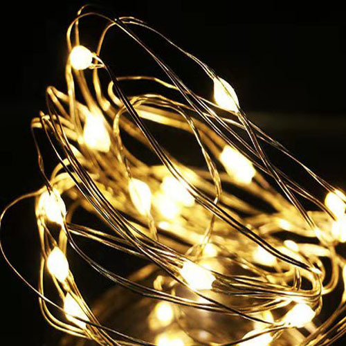 Guirnalda de luces LED con corcho para botella de vino, guirnalda de luces alimentadas por batería, decoración para de Navidad, boda y Bar, 6 uds.: Color blanco cálido / 0-5 W / O