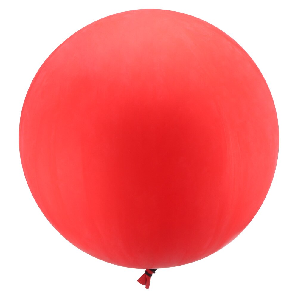 Red Round Large Latex Balloons 72 Inches Wedding Birthday Party Decoration Helium Big Giant Balloons Inflatable Air Ball Toys: Default Title