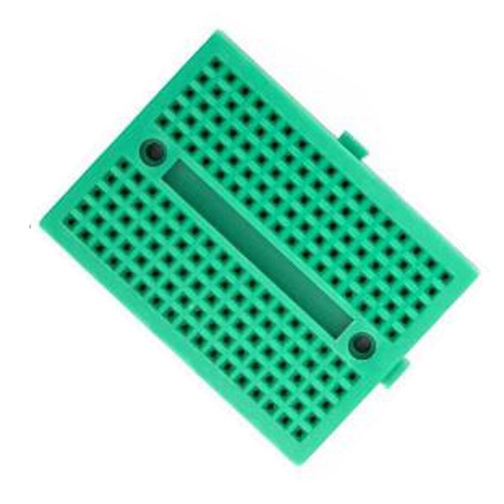 SYB-170 Mini Breadboard 170 Holes Mini Breadboard, Lab Bench, Portable Test Board, Universal Board: Green