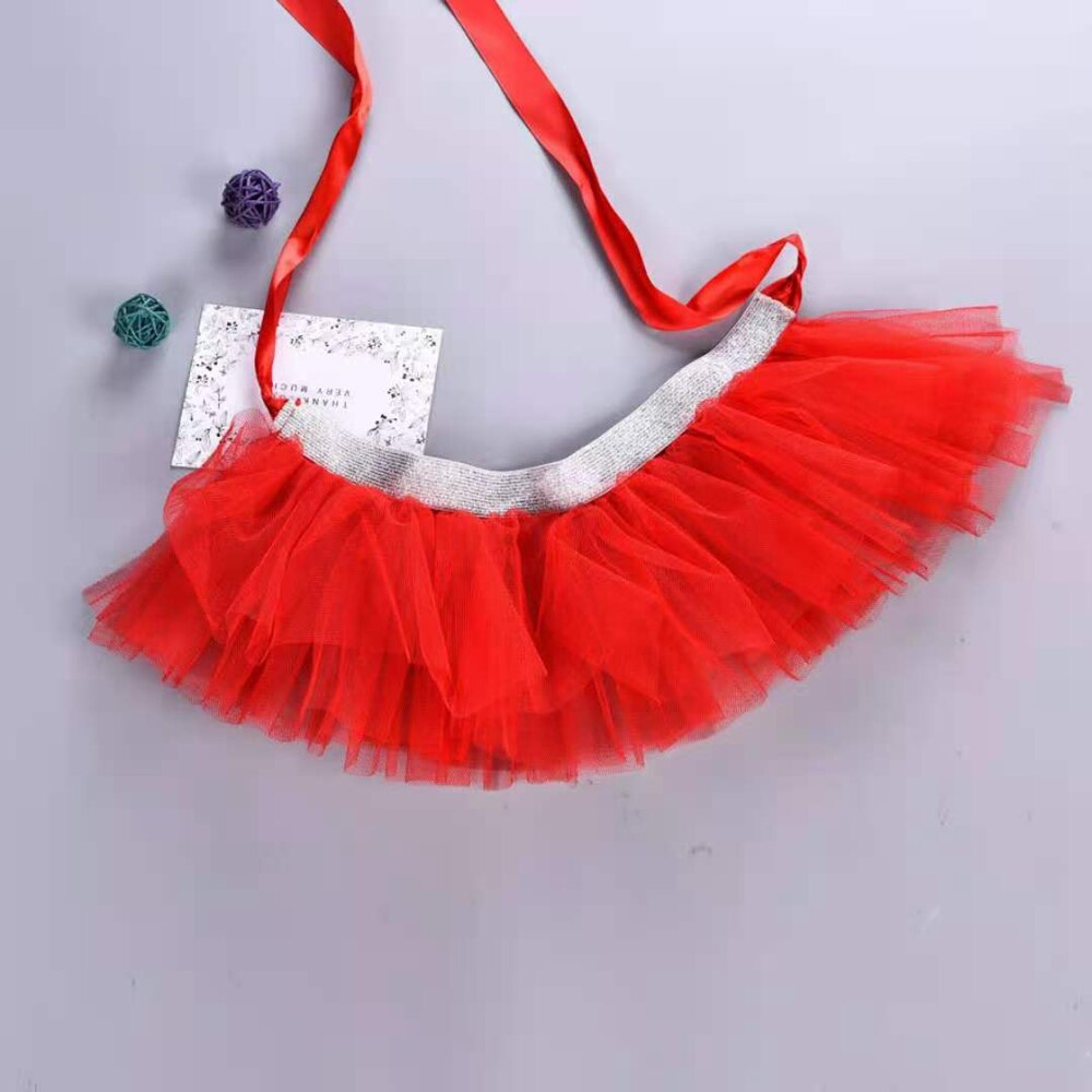 Nette Bo Baby Mädchen Ballettröckchen Felsen Rüsche Zünder Ballkleid Rose rot Fuffy Pettiskirt Baby Schicht freundlicher Kleidung