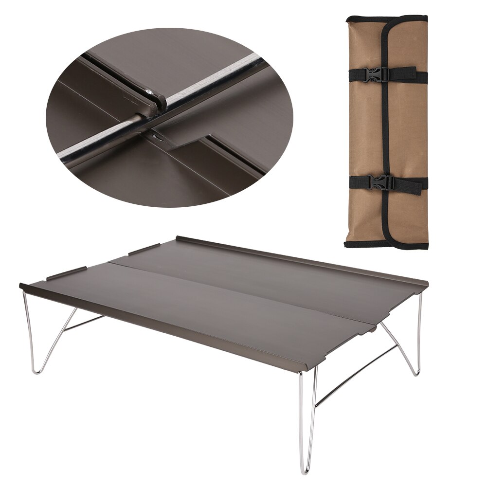 Camping Table Portable Foldable Table Camping Hiking Outdoor Furniture Tables Picnic Aluminium Alloy UltraLight Folding Desk