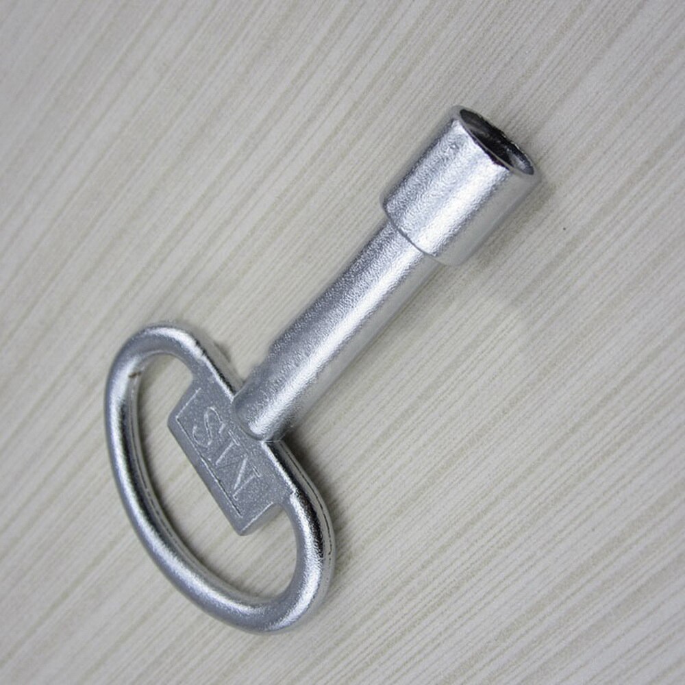 Hissdörr nyckel triangelnyckel universalnyckel tågknapp 1 bit metallnyckelnyckel för 9 x 8mm triangelpanellås