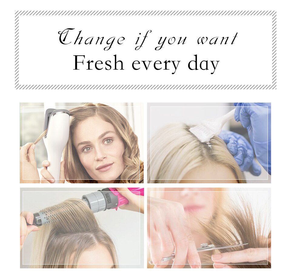 JONRENAU Synthetic Dark Brown Long Wavy Hair Wigs with Side Bangs Heat Resistant Fiber Wigs for White Black Women