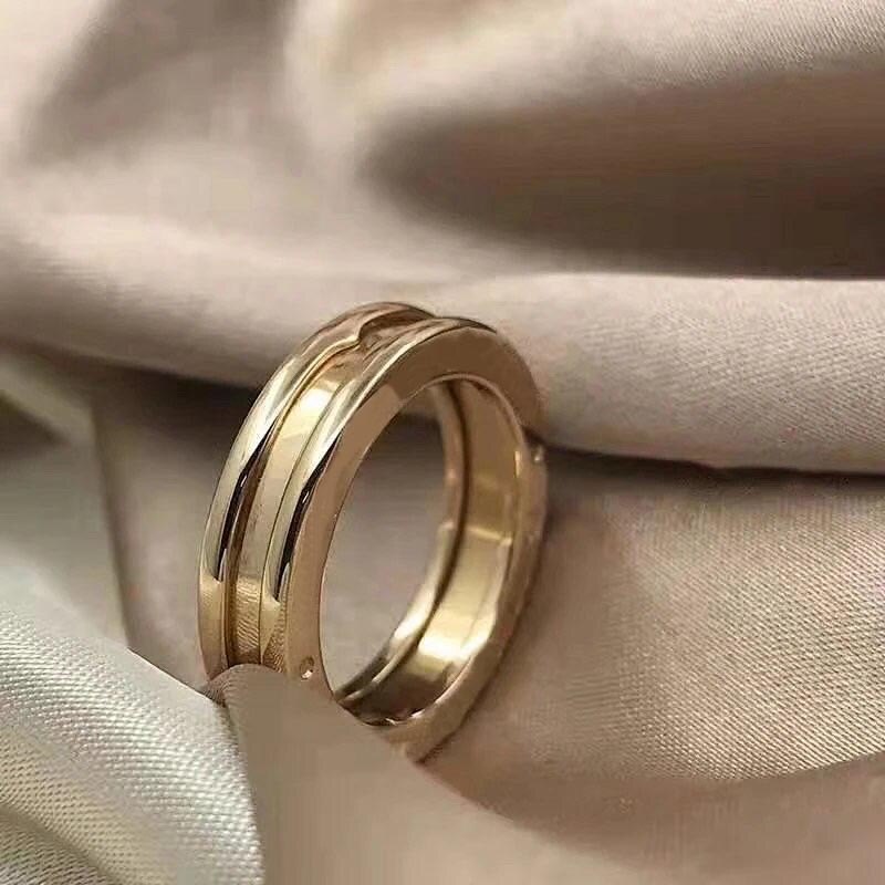 Original Ring brand Jewelry Festival Party Accessories Men's and Women's Rings Christmas