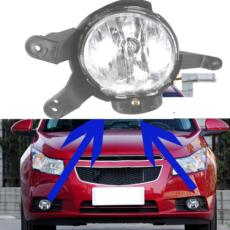 Voor Chevrolet Cruze Mistlicht Assemblage Mistlampen Anti-Mistlampen Met Lamp