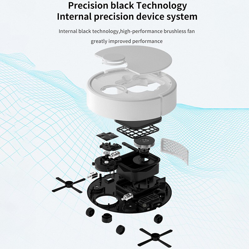 Smart Floor Robot Vacuum Cleaner Touching Rechargeable Thin Vacuum Cleaner XH8Z