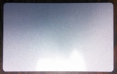 0.45Mm Super Dikte 100Pcs Blank Sublimatie Metalen Naam Kaart Afdrukken Blanco Visitekaartje Sublimatie Inkt Transfer