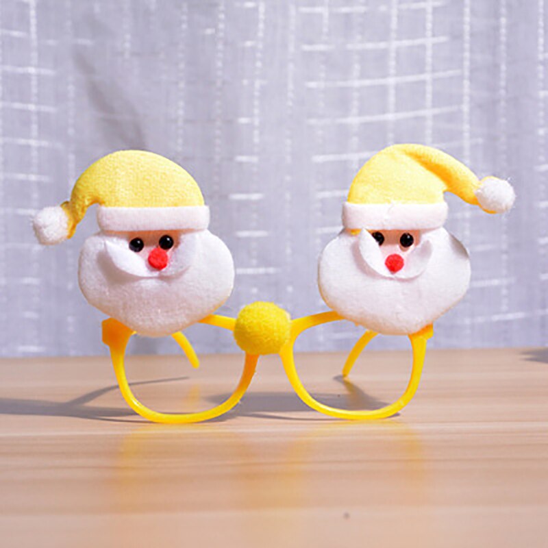 Weihnachtsbrillen, weihnachtsmann, schneemann, schneeflocken, baum, elch, papierbrillen, Party-foto-requisiten, weihnachtsdekoration für zuhause: 4