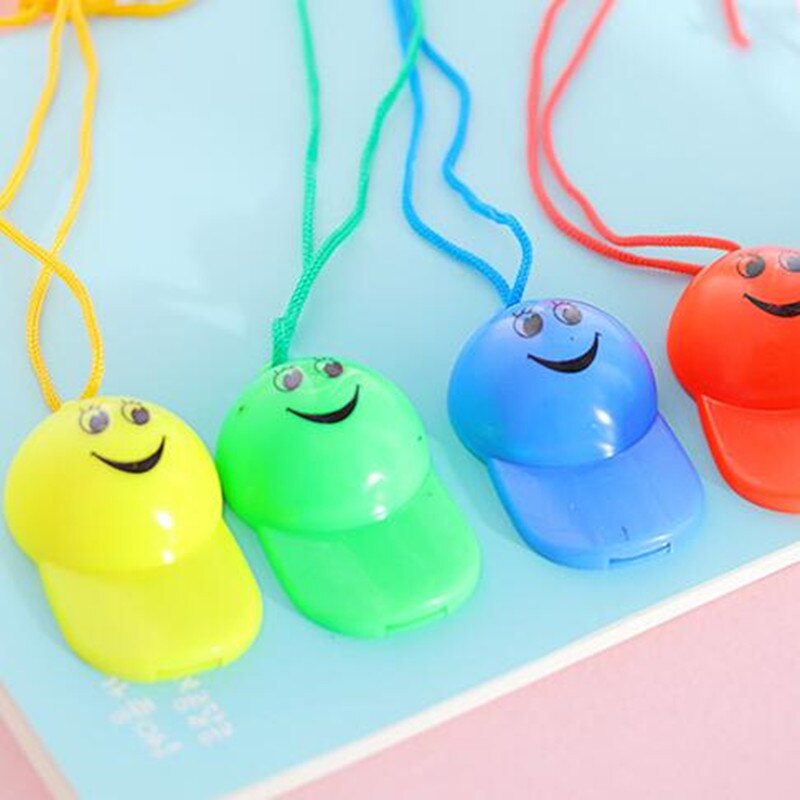 Baseball Hat Whistles Sports Match Cheering Props Fans Whistle Kids wedding birthday Christmas Halloween Xmas