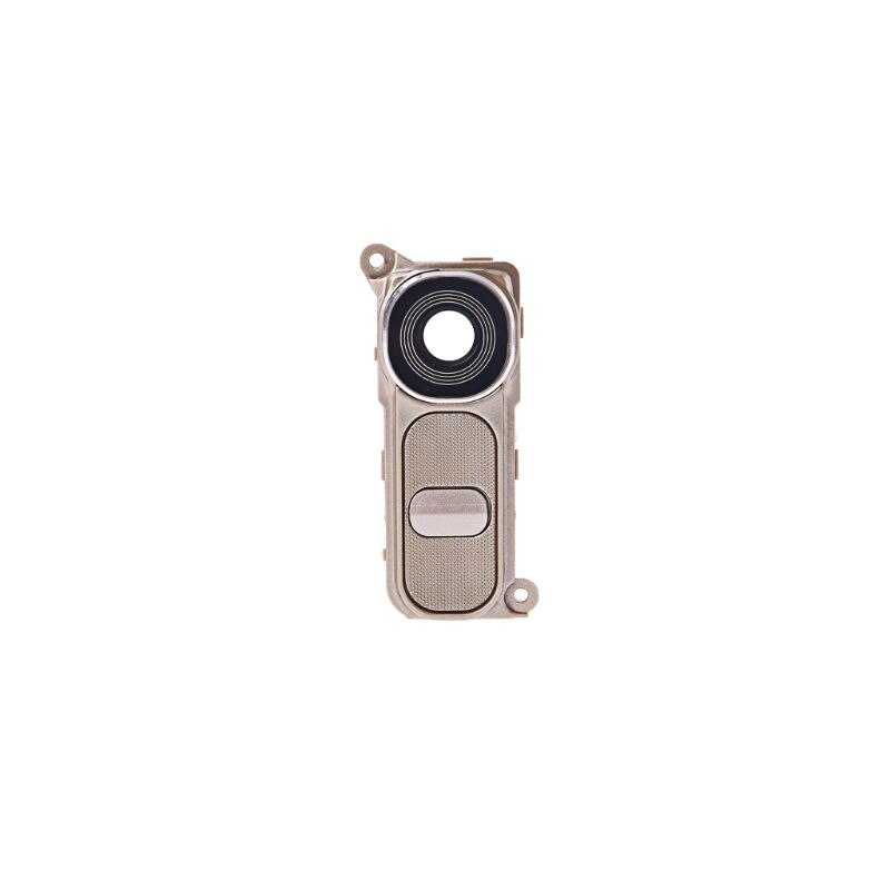 Achteruitrijcamera Cover Glas Lens Voor Lg G4 H810 H811 H815 VS986 LS991 Terug Camera Glazen Frame: Goud