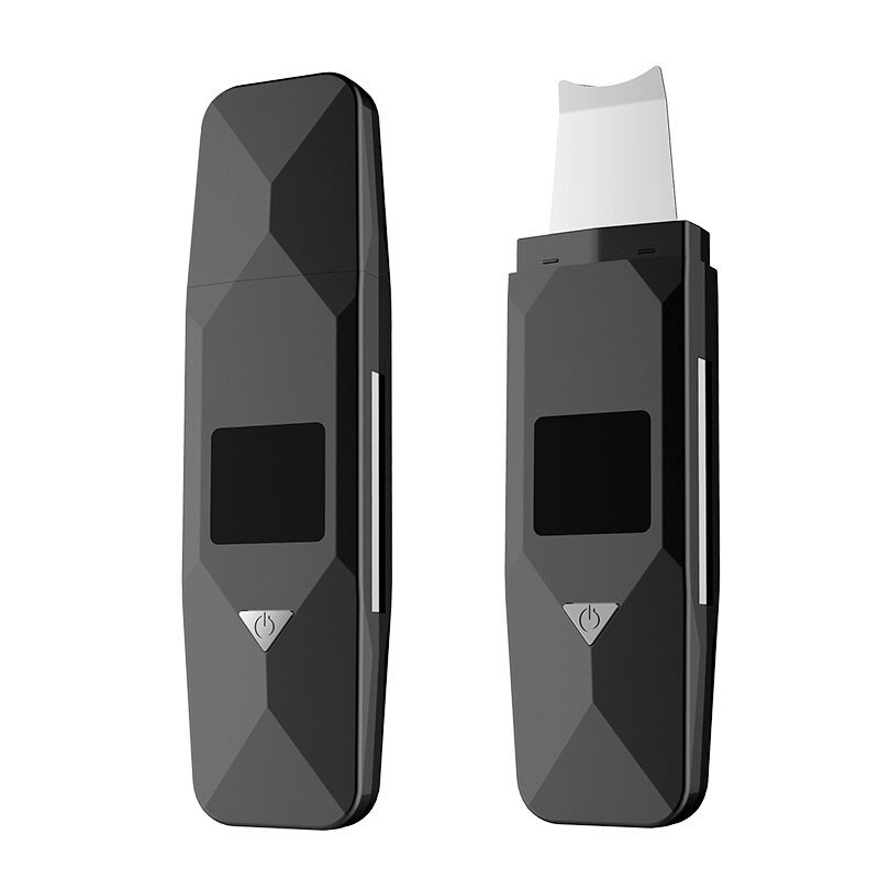 Ultrasoon scrubber schep huidmachine vibratie ionen verwijdering mee-eters reiniging schoonheidsapparatuur peeling scrubber