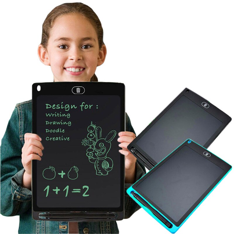 Writing Drawing Tablet 12Inch Digital LCD Graphic Board Handwriting Board Kids Education Portable Ultra-Thin Board