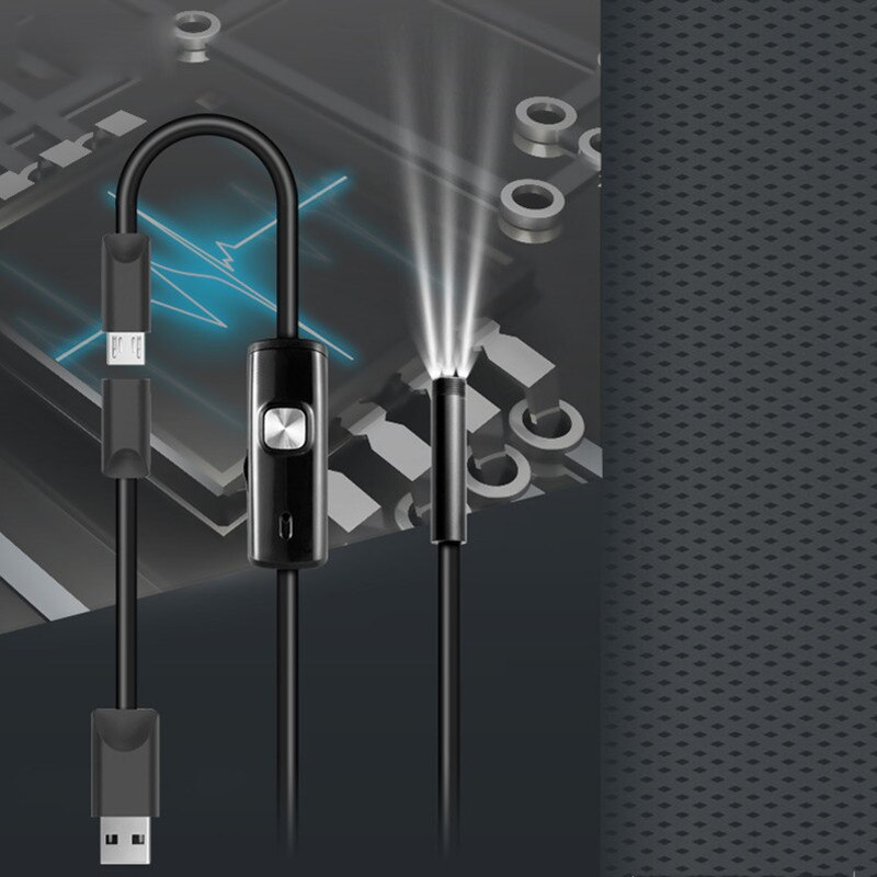 Endoscoop Camera Voor Android Telefoon Usb Flexibele Camera Endoscoop Voor Auto 'S Endoscopio Voor Mobiele Smartphone Otoscopio Endoskop