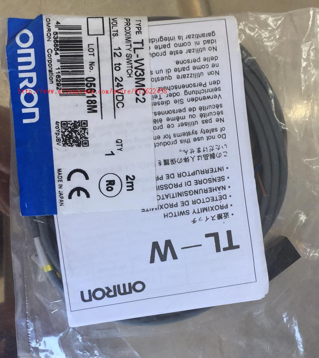 OMRON TL-W3MB1 Inductive Proximity Switch Sensor – New – For PLC Applications