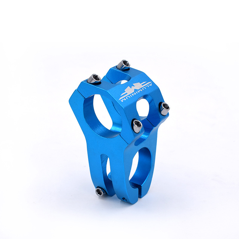 Vástago de manillar de bicicleta Enduro de alta resistencia ligero 31,8mm * 45mm CNC vástago mecanizado para bicicleta de montaña XC AM MTB