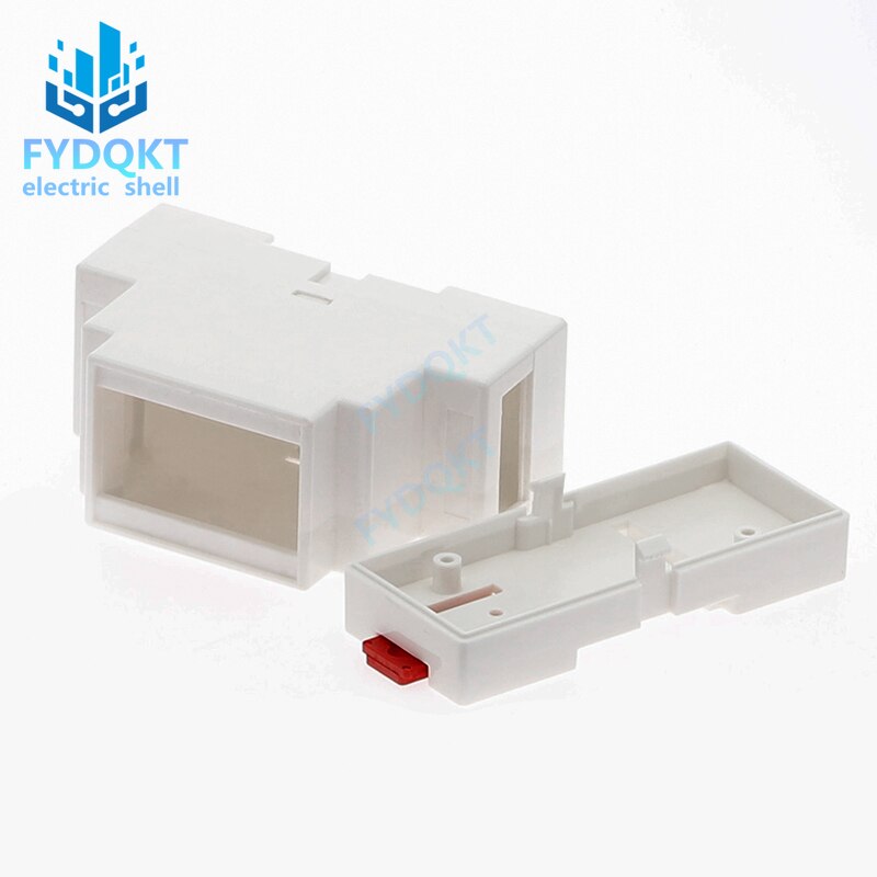 Abs Rail Aansluitkastje/Instrument Case/Rail-Type Module Shell 88X37X59Mm top Opening 4-01-1 Plc